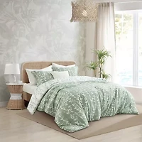 Stratford Park Marissa Leaves Easy Care Comforter Set