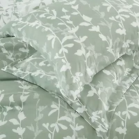 Stratford Park Marissa Leaves Easy Care Comforter Set