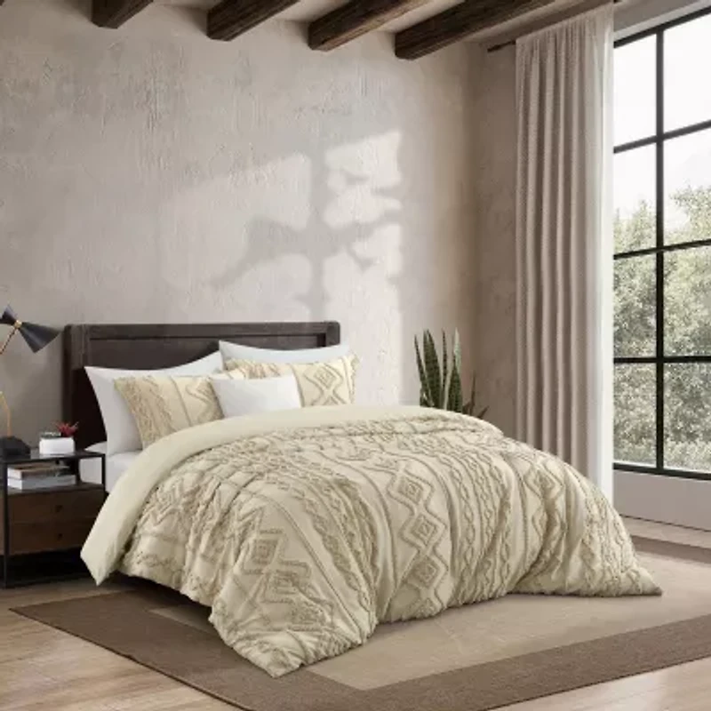Stratford Park Alluya Geometric Comforter Set Easy Care