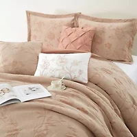 Stratford Park Keila Floral 7-pc. Easy Care Comforter Set