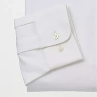 Stafford Premium Mens Regular Fit Stretch Fabric Wrinkle Free Long Sleeve Dress Shirt