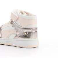 PUMA Rebound Layup Nu Romantic Little Kid Girls Basketball Shoes