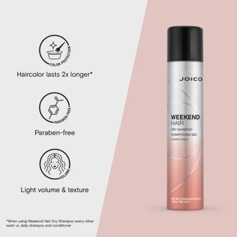Joico Weekend Hair Dry Shampoo 5.5 oz.