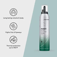 Joico Power Whip Whipped Foam? Hair Mousse 10.2 oz.
