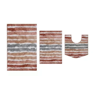 Home Weavers Inc Impression -pc. Bath Rug Set