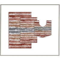 Home Weavers Inc Impression -pc. Bath Rug Set
