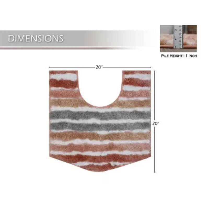 Home Weavers Inc Impression Bath Rug Set