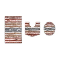 Home Weavers Inc Impression 3-pc. Bath Rug Set