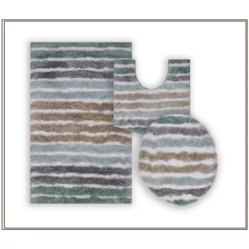 Home Weavers Inc Impression 3-pc. Bath Rug Set