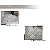 Home Weavers Inc Impression 2-pc. Bath Rug Set