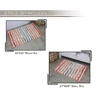 Home Weavers Inc Impression 2-pc. Bath Rug Set