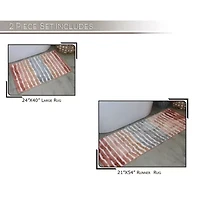 Home Weavers Inc Impression 2-pc. Bath Rug Set