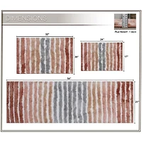 Home Weavers Inc Impression 3-pc. Bath Rug Set