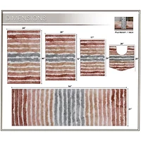 Home Weavers Inc Impression 5-pc. Bath Rug Set