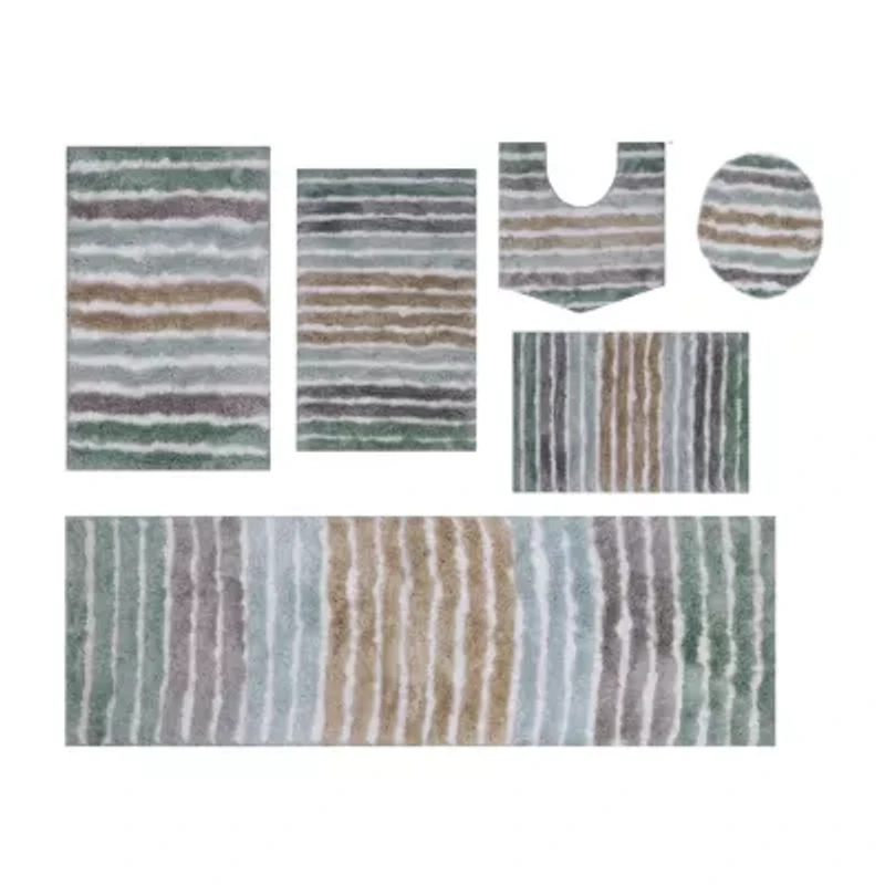 Home Weavers Inc Impression 6-pc. Bath Rug Set