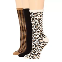 Mixit Everyday Essential Womens 3 Pair Crew Socks