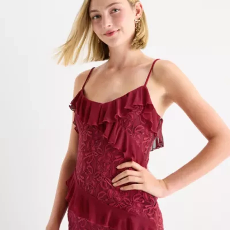 by&by Womens Juniors Sleeveless Bodycon Dress
