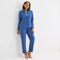 Black Label by Evan-Picone Womens Classic Fit Suit Jacket