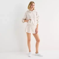 Arizona Womens Long Sleeve Fleece Active Hoodie