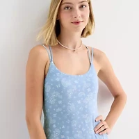 Arizona Womens Juniors Sleeveless Active Tennis Dress