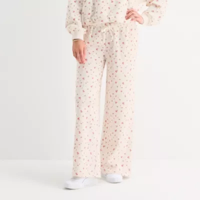 Arizona Womens Juniors Fleece Sweatpant