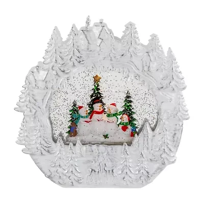 Northlight 9.5in Led Snowmen Christmas Snow Globe
