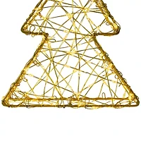 Northlight Led Gold Tree 2-pc. Christmas Tabletop Decor