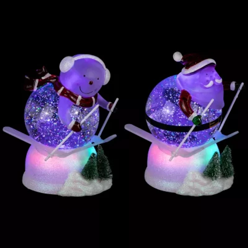 Northlight Led Lighted Acrylic Christmas Snow Globe
