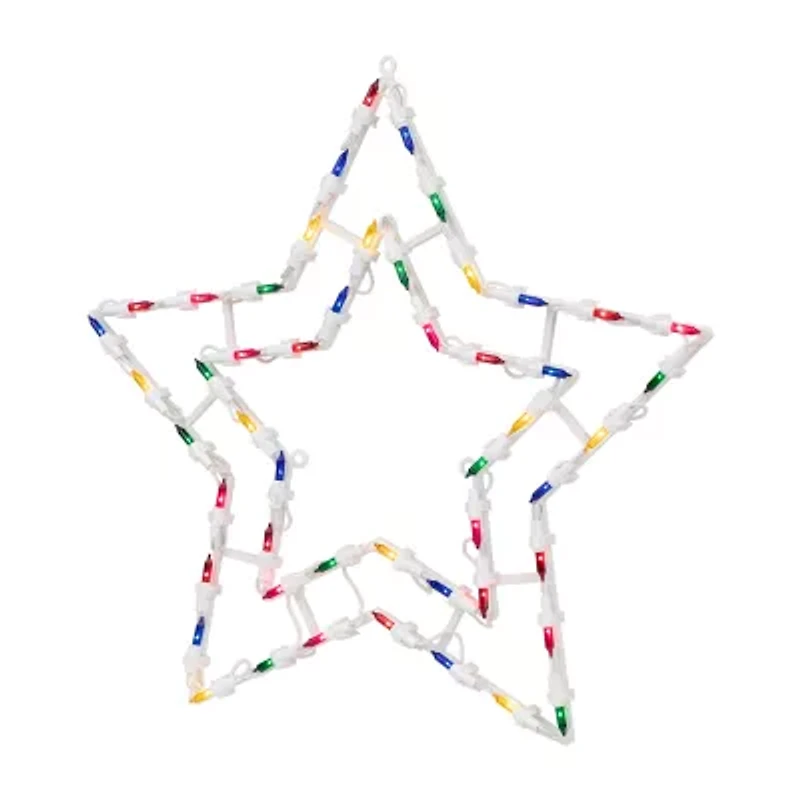 Northlight 16in Prelit Star Christmas Window Decor