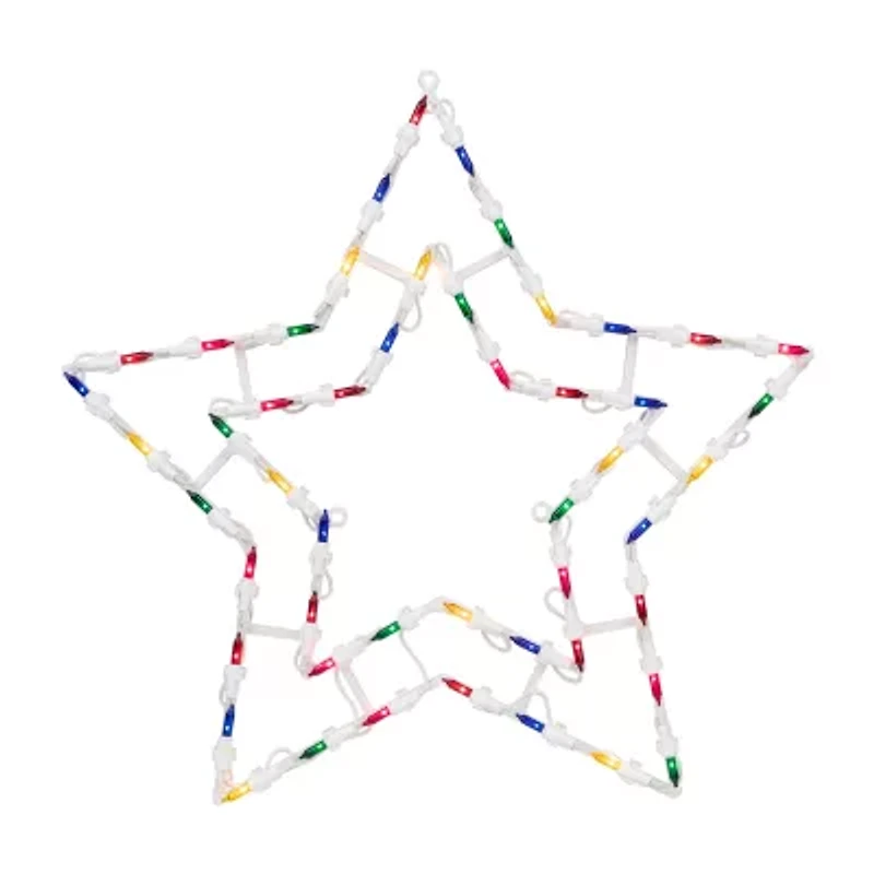 Northlight 16in Prelit Star Christmas Window Decor