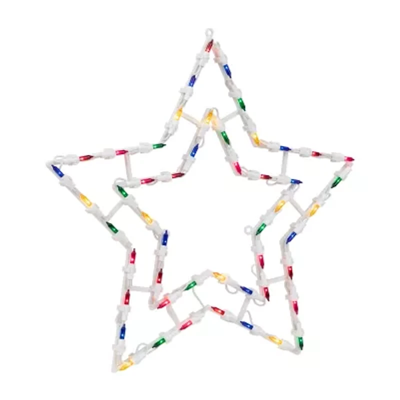 Northlight 16in Prelit Star Christmas Window Decor