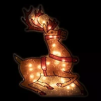 Northlight 18in Prelit Reindeer Christmas Window Decor
