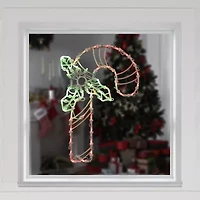 Northlight Led Candy Cane Christmas Window Decor