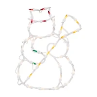 Northlight Lighted Snowman Christmas Window Decor