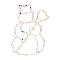 Northlight Lighted Snowman Christmas Window Decor