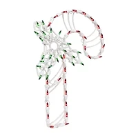 Northlight Lighted Candy Cane Christmas Window Decor