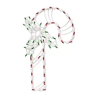 Northlight Lighted Candy Cane Christmas Window Decor