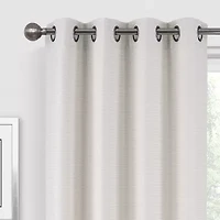 Regal Home Dimensions Solid Grommet Top Energy Saving Blackout Single Curtain Panel