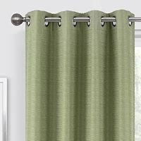 Regal Home Dimensions Solid Grommet Top Energy Saving Blackout Single Curtain Panel