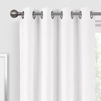 Regal Home Dimensions Solid Grommet Top Energy Saving Blackout Single Curtain Panel