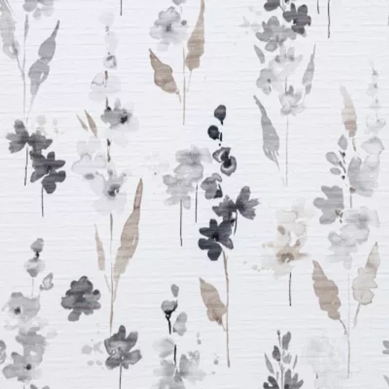 Regal Home Dimensions Leaf Grommet Top Energy Saving Blackout Single Curtain Panel