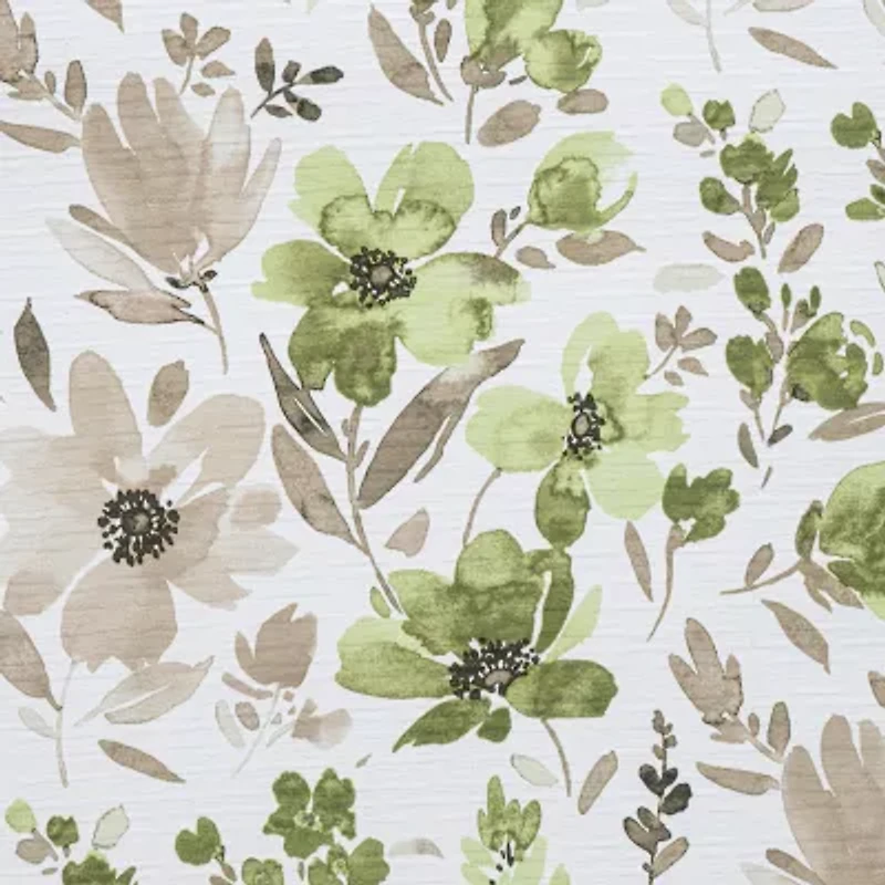 Regal Home Dimensions Floral Grommet Top Energy Saving Blackout Single Curtain Panel