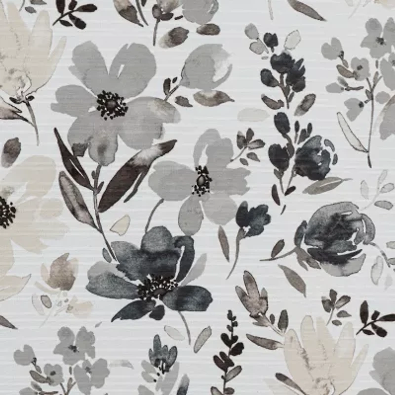 Regal Home Dimensions Floral Grommet Top Energy Saving Blackout Single Curtain Panel