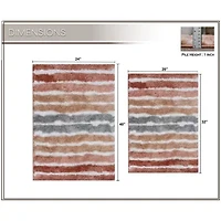 Home Weavers Inc Impression 2-pc. Bath Rug Set