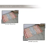 Home Weavers Inc Impression 2-pc. Bath Rug Set