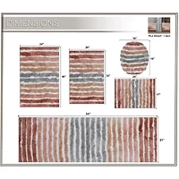 Home Weavers Inc Impression 5-pc. Bath Rug Set