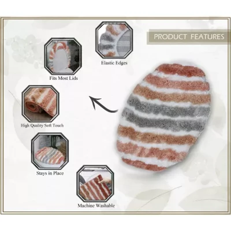 Home Weavers Inc Impression Bath Rug Set