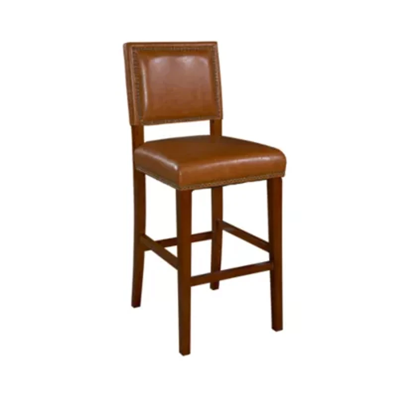 Archer Upholstered Barstool with Back