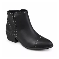 Journee Collection Womens Gypsy Block Heel Booties