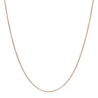 Made Italy Womens 14K Gold 18 Inch Fashion Chain Necklace